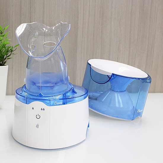 Crane 0.5 Gallon 2-In-1 Warm Mist Humidifier & Personal Steam Inhaler