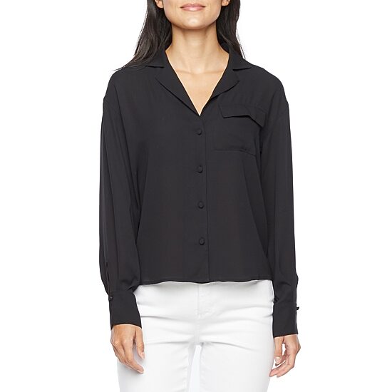 Worthington Womens Long Sleeve Regular Fit Button-Down Shirt