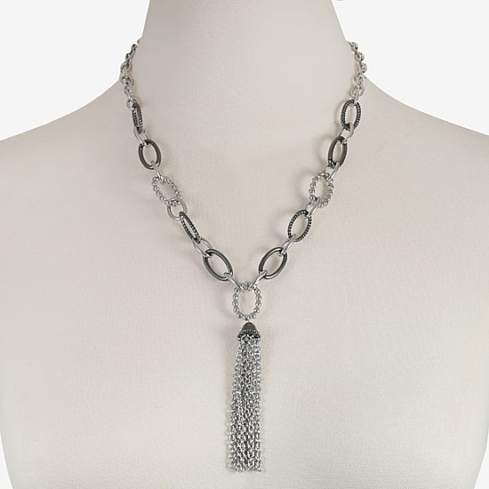 Liz Claiborne Tassel Womens 20 Inch Y Necklace