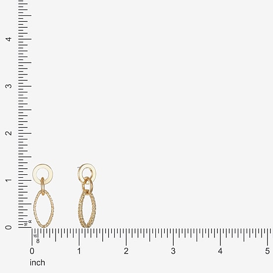 Liz Claiborne Womens Hypoallergenic Drop Earrings