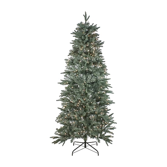 10' Pre-Lit Slim Washington Fraser Fir Artificial Christmas Tree - Clear Lights