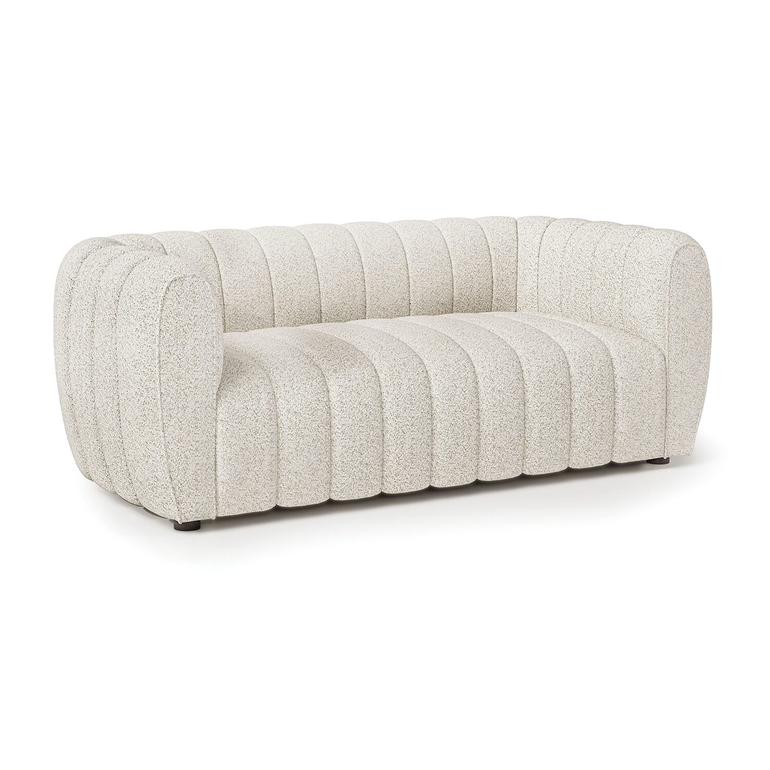 Furniture of America™ Laura Track-Arm Upholstered Loveseat