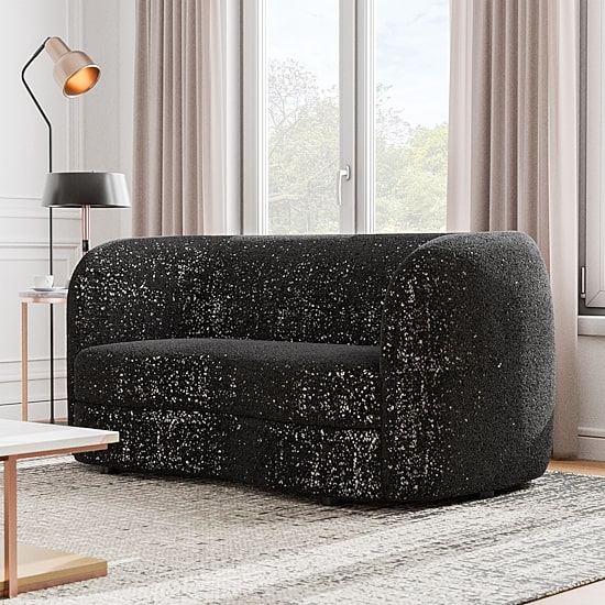 Furniture of America™ Julia Track-Arm Upholstered Loveseat