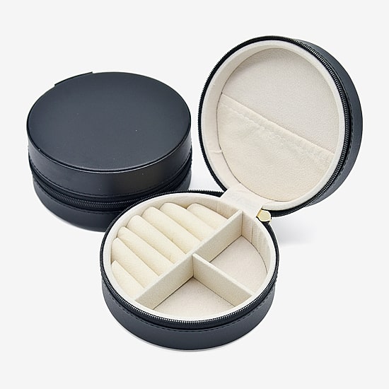 Mixit Jewelry Faux Leather Travel Case