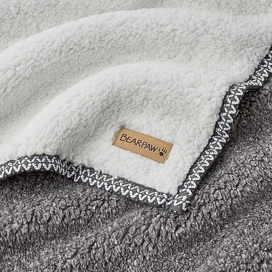 Bearpaw Campton Washable Sherpa Throw