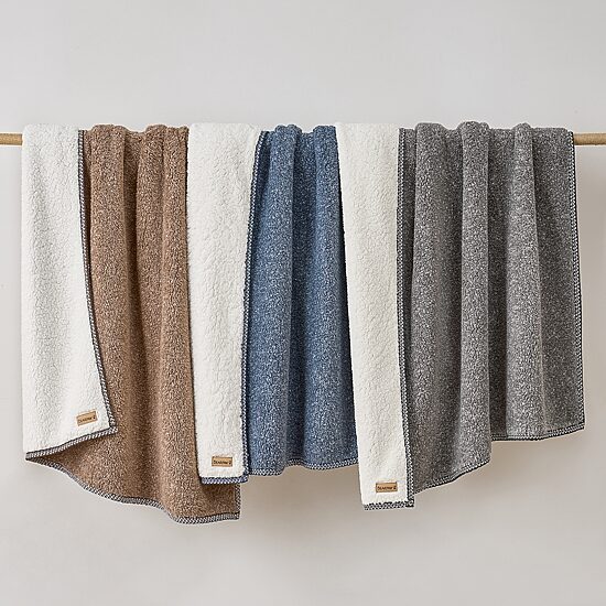 Bearpaw Campton Washable Sherpa Throw