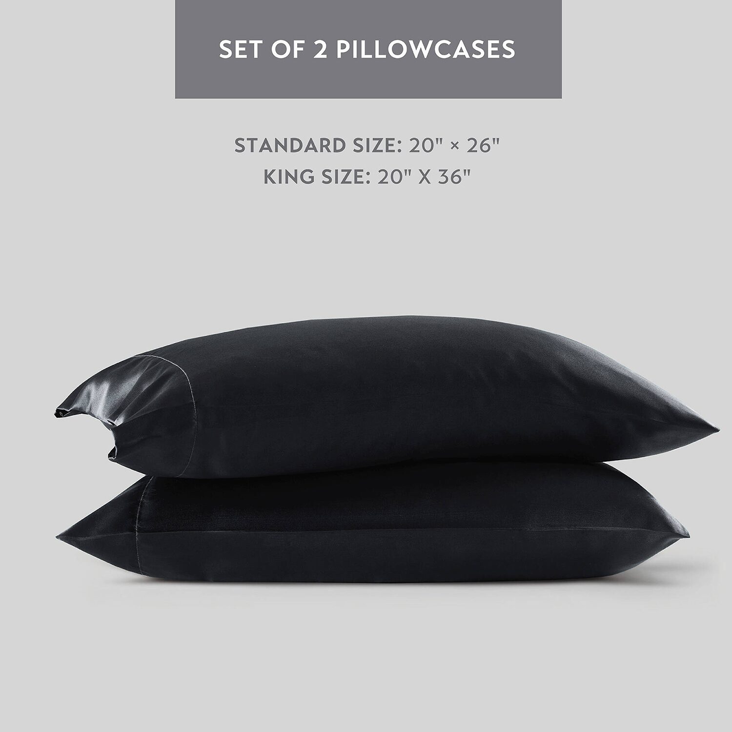 Madison Park Essentials Satin Wrinkle Resistant Pillowcase