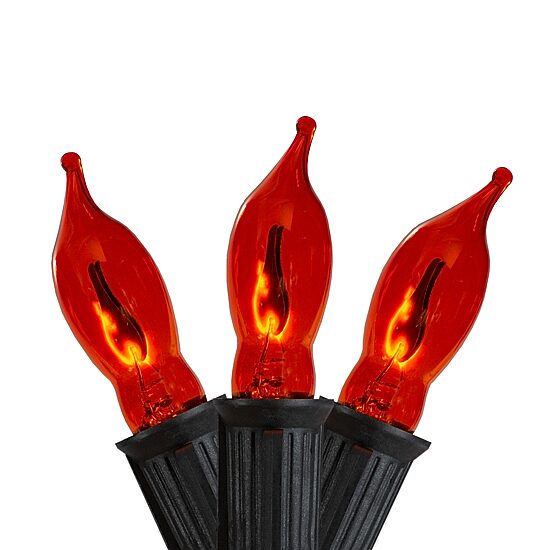 Northlight 9' Flickering Flame C7 String Lights