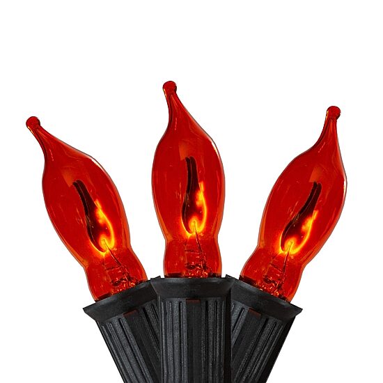 Northlight 9' Flickering Flame C7 String Lights