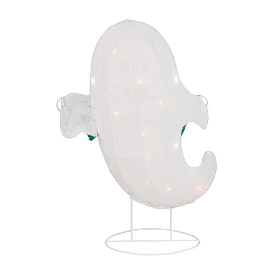 Northlight 25" Led Ghost With "Boo" Banner Halloween Yard Art