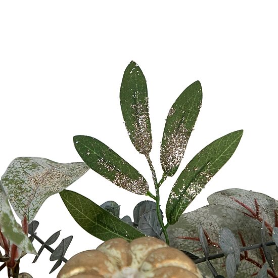 Northlight 36" Neutral Colored Pumpkin And Pine Cones Swag