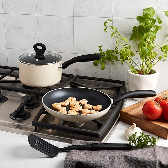 Basic Essentials Aluminum 4-pc. Cookware Set