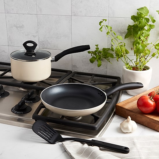 Basic Essentials Aluminum 4-pc. Cookware Set