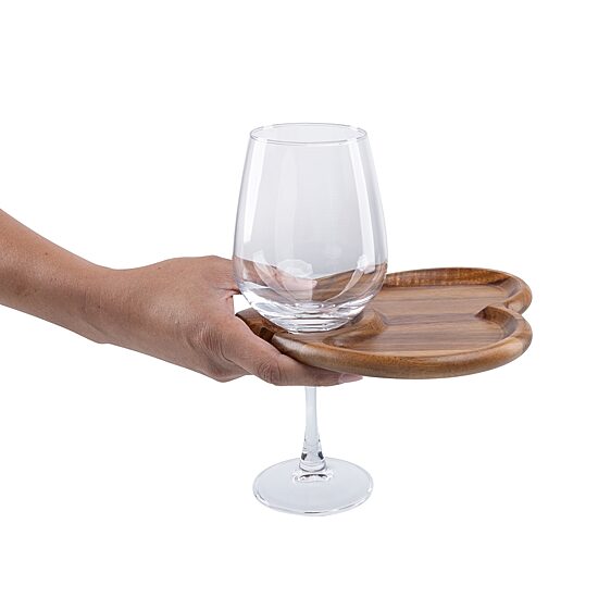 Picnic Time Wood Appetizer Plate