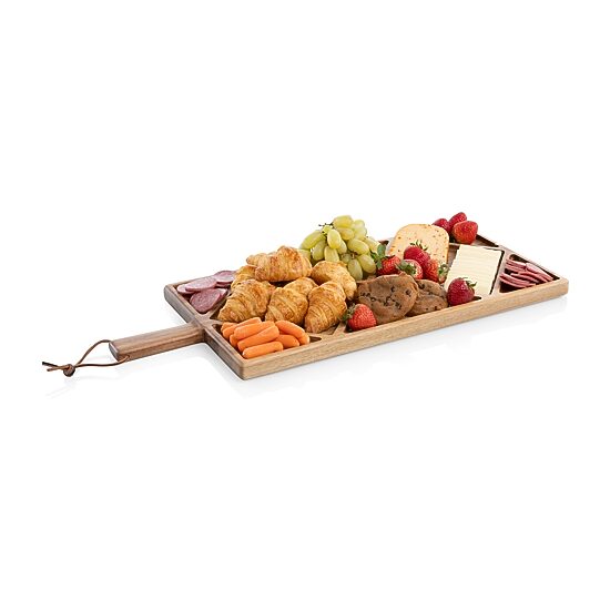 Picnic Time 4-pc. Wood Serving Tray