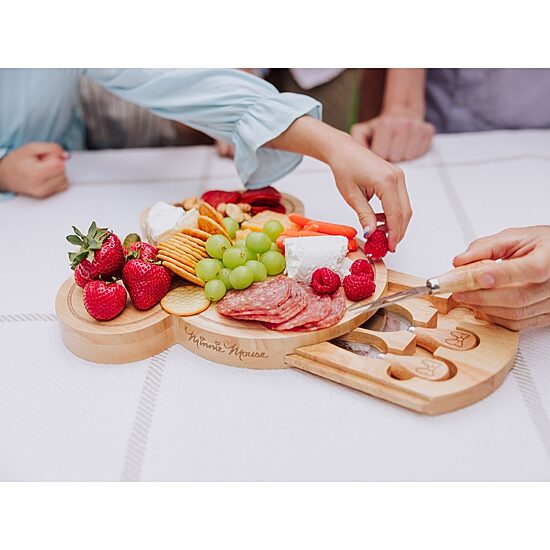 Picnic Time 7-pc. Wood Cheese Board Set
