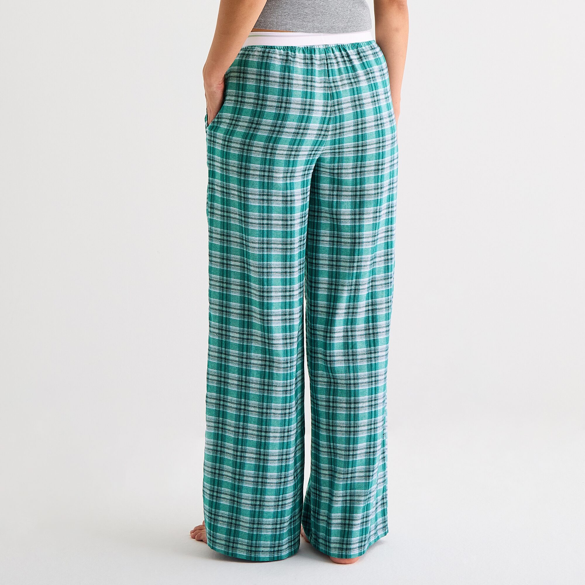 Arizona Body Womens Juniors Flannel Pajama Pants