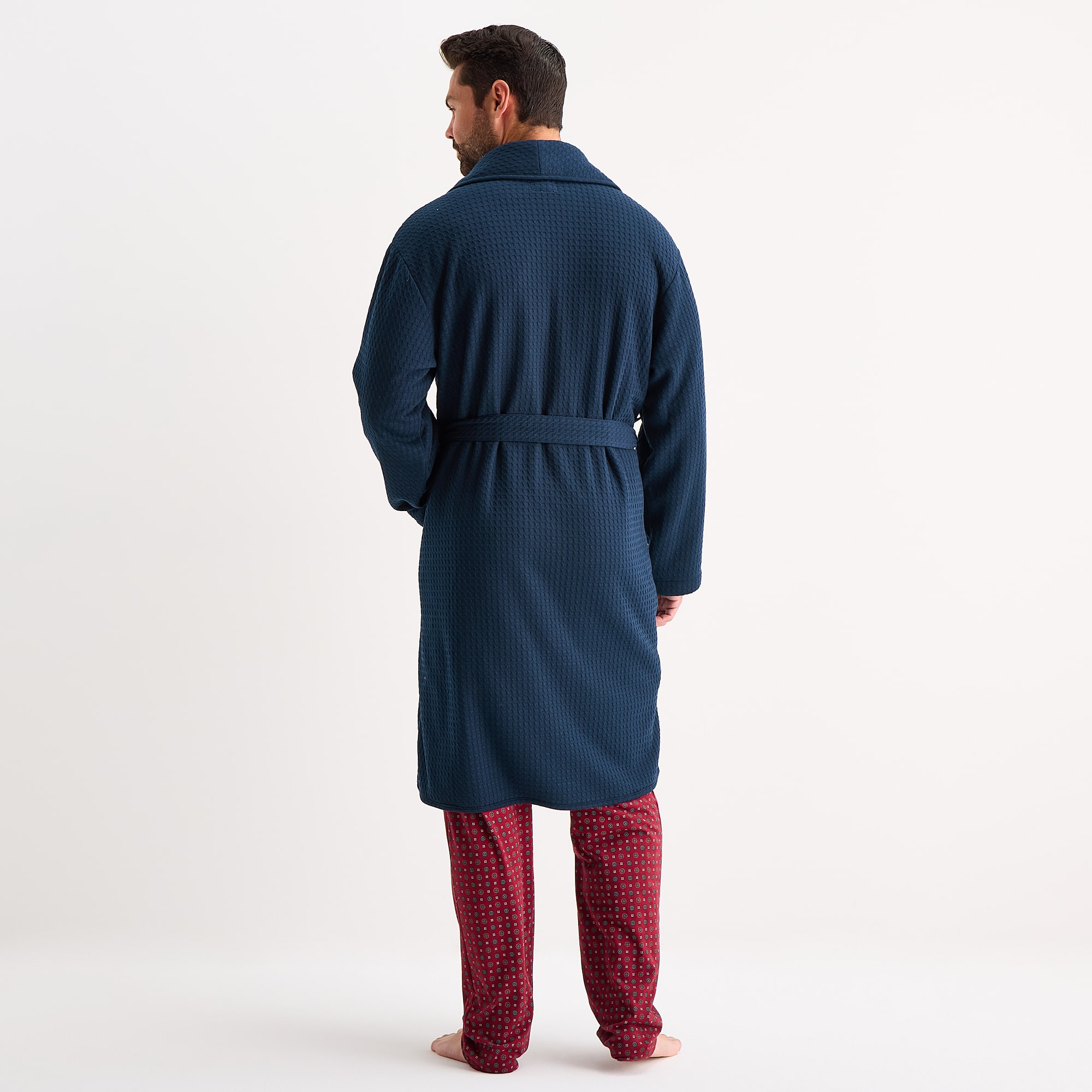 Stafford Mens Long Sleeve Long Length Robe