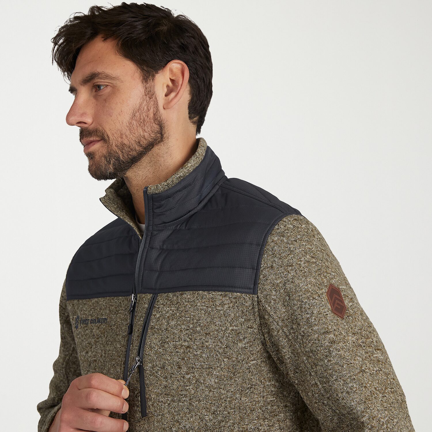 Free Country Mens Fleece Lightweight Jacket