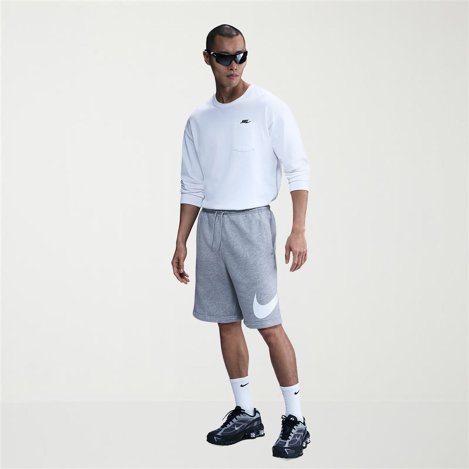 Nike Club Mens Big and Tall 11" Fleece Basketball Short
