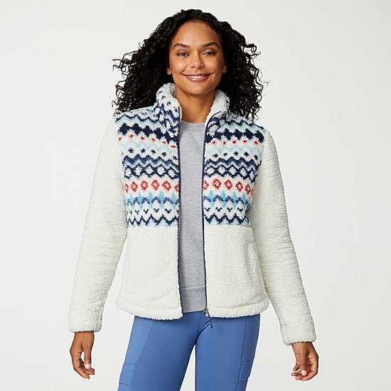 Free Country Womens Fleece Lightweight Jacket