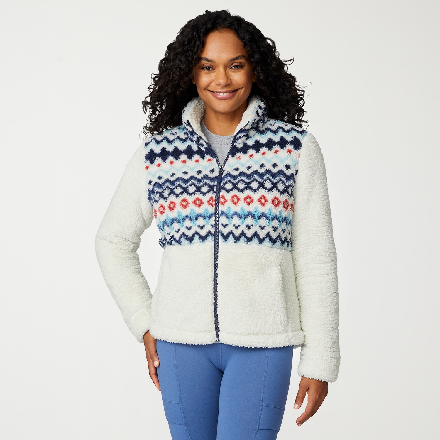 Free Country Womens Fleece Lightweight Jacket