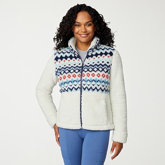 Free Country Womens Fleece Lightweight Jacket