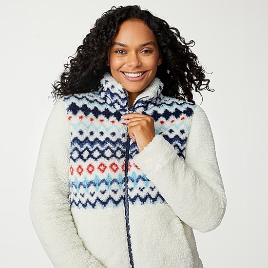Free Country Womens Fleece Lightweight Jacket