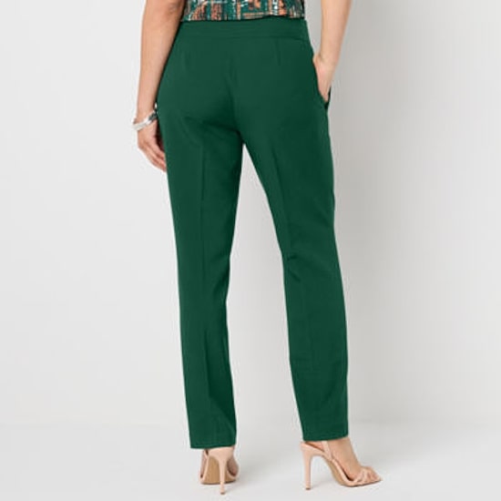 Black Label by Evan-Picone Womens Classic Fit Straight Suit Pant