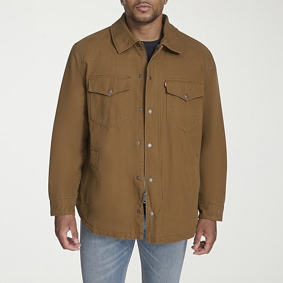 Levi's® Mens Midweight Big and Tall Shirt Jacket