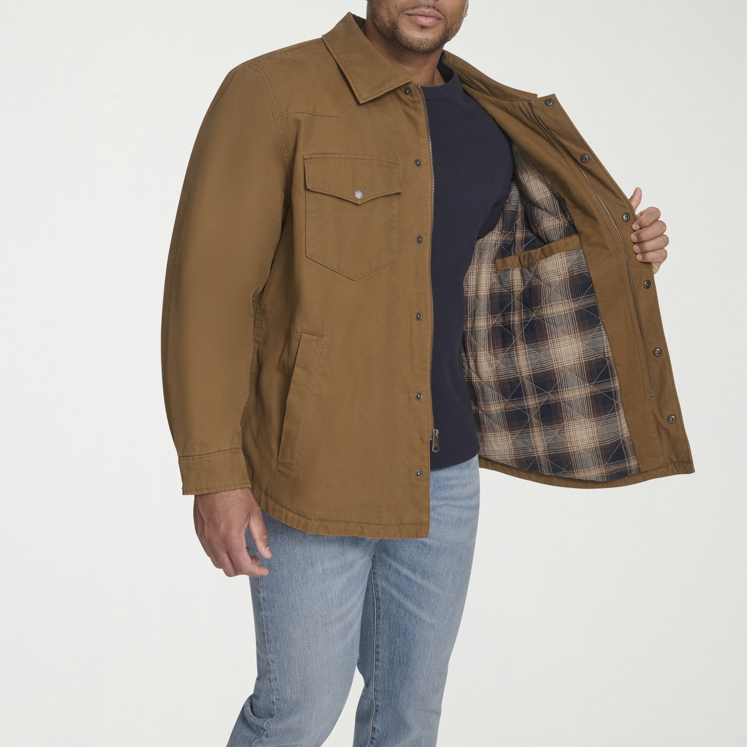 Levi's® Mens Midweight Big and Tall Shirt Jacket