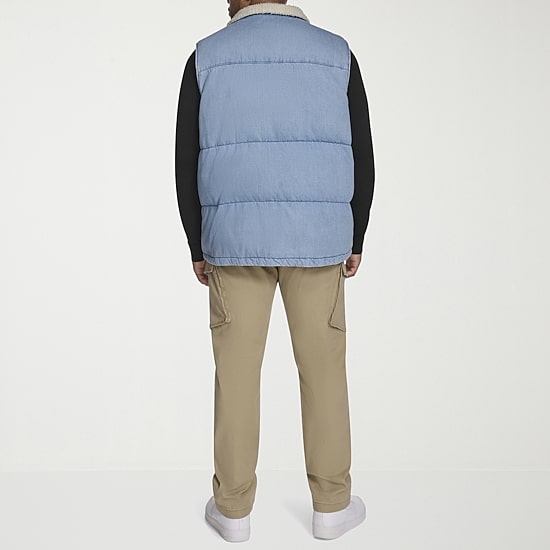 Levi's® Mens Denim Midweight Big and Tall Quilted Vest