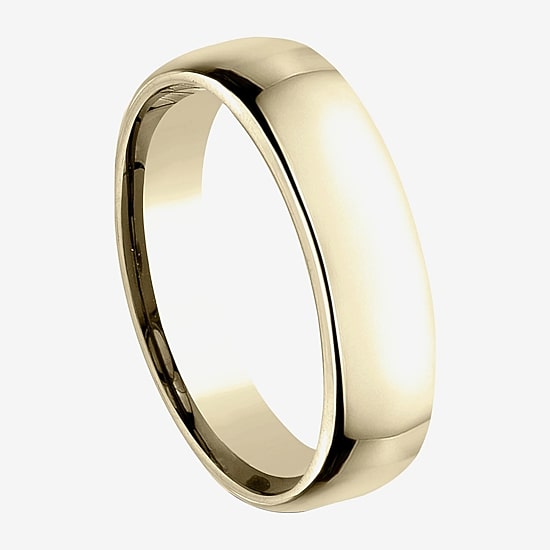 Unisex Adult 5.5MM 10K Gold Wedding Band