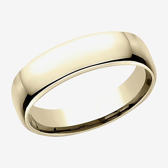 Unisex Adult 5.5MM 10K Gold Wedding Band