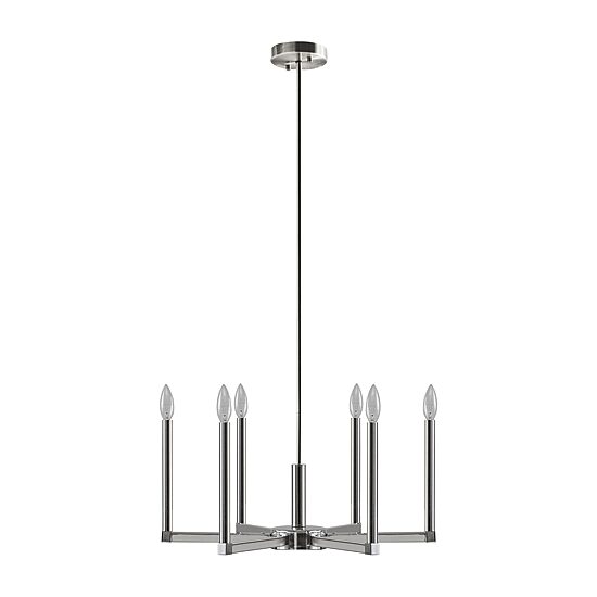INK+IVY Renzetti 6-Light Candelabra Chandelier