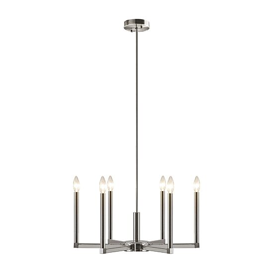 INK+IVY Renzetti 6-Light Candelabra Chandelier