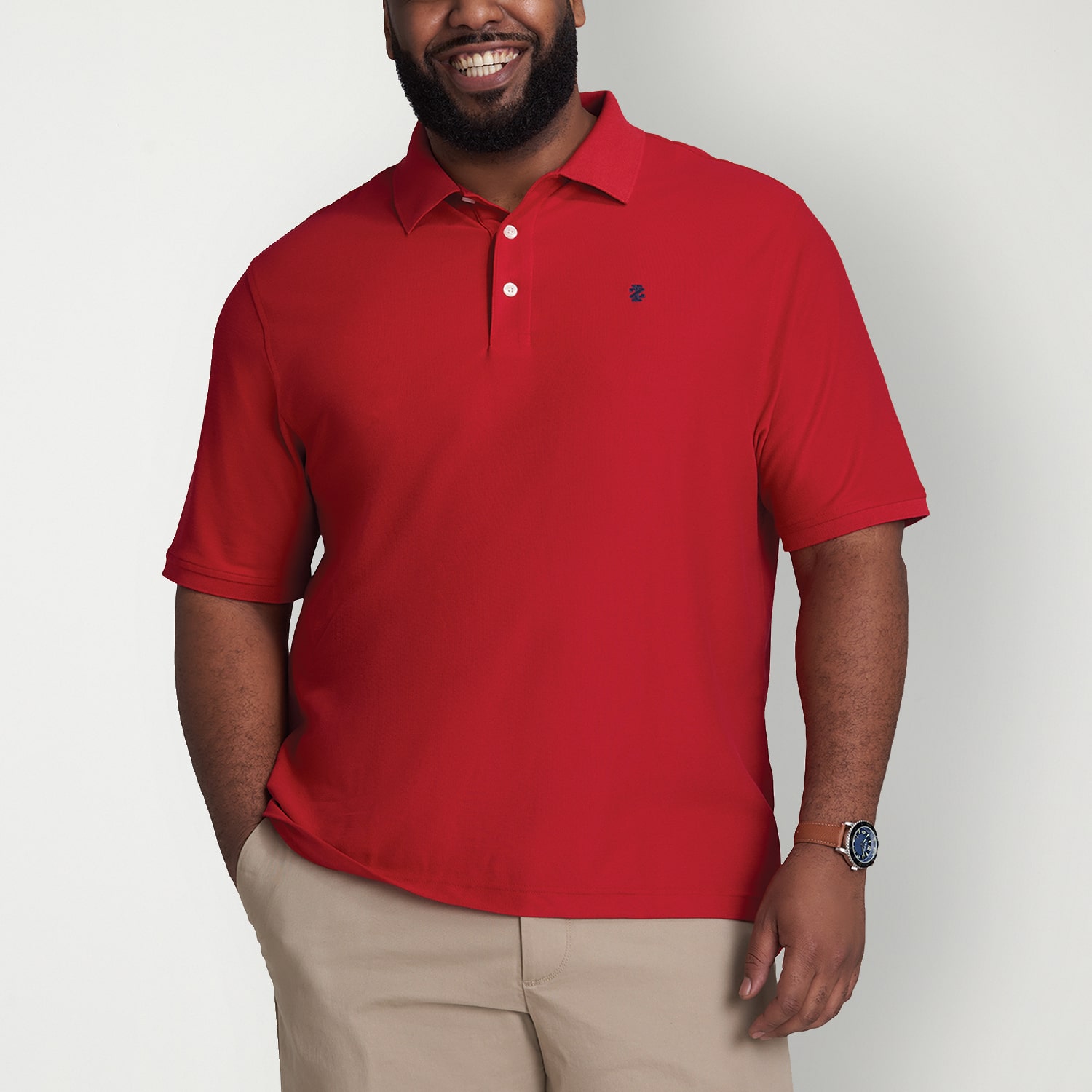 IZOD Advantage Performance Big and Tall Mens Classic Fit Short