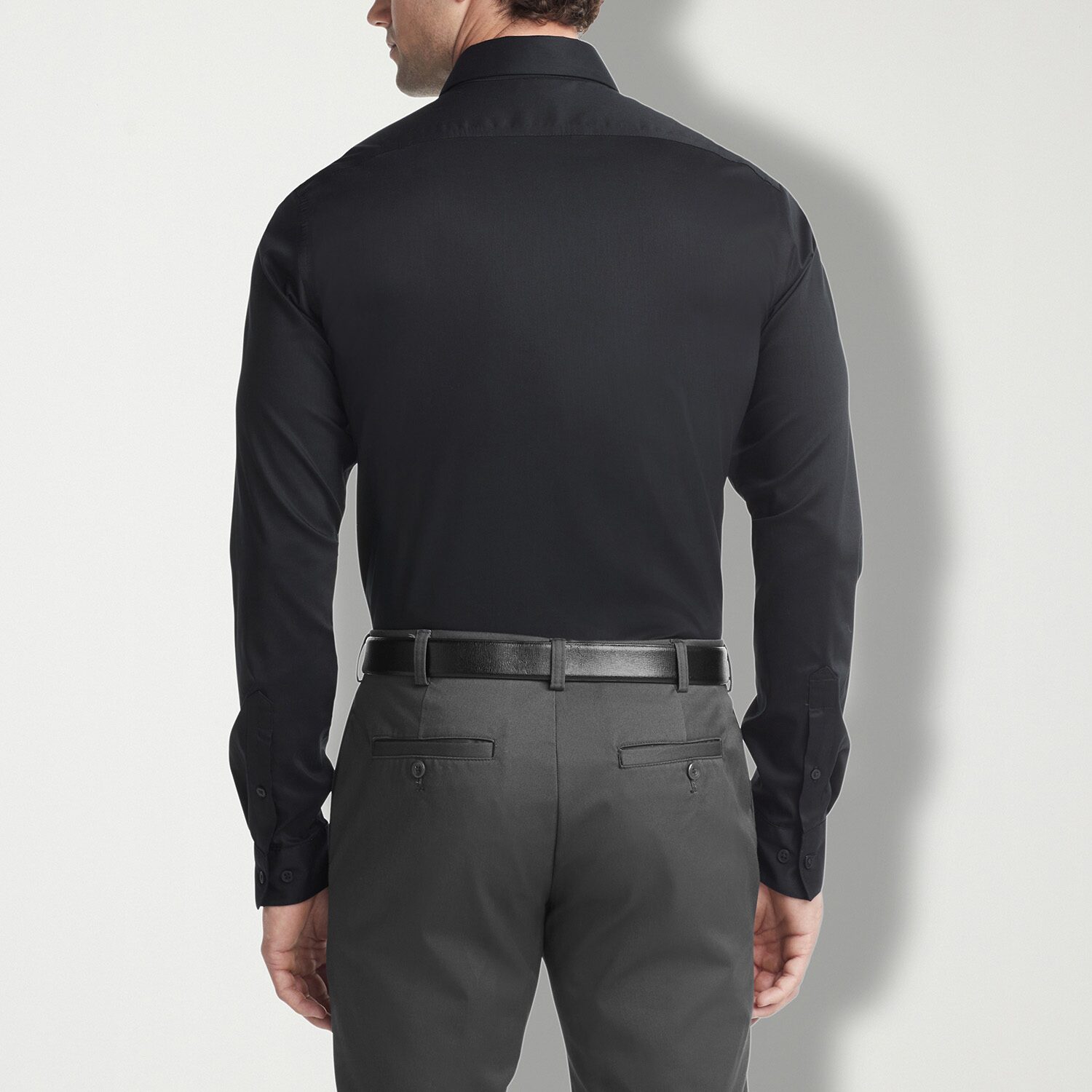 Van Heusen Ultra Flex Mens Slim Fit Wrinkle Free Long Sleeve Dress Shirt