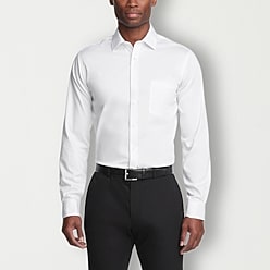 amazon mens white dress shirts Men's White Oxford Button-Down Shirt