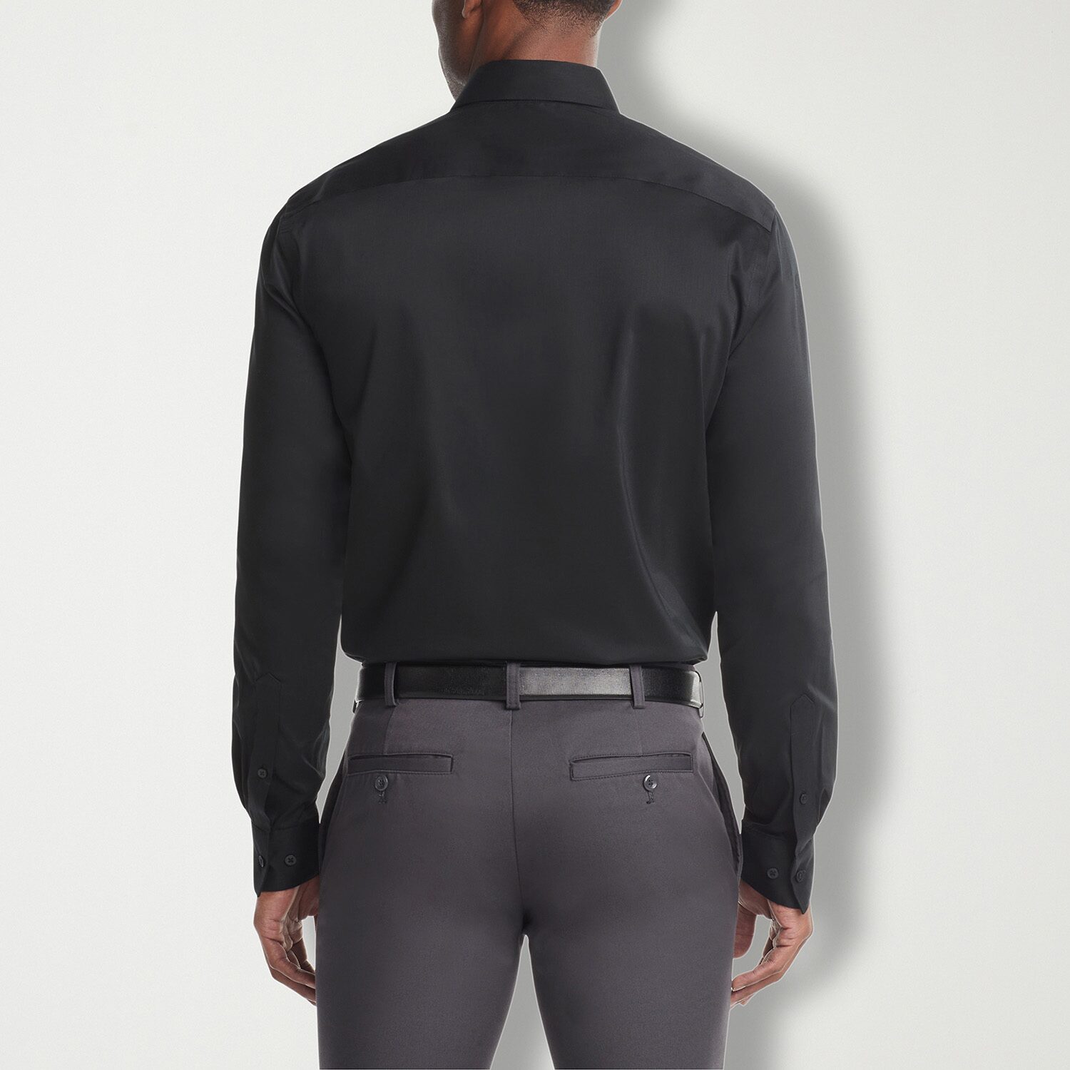 Van Heusen Ultra Flex Mens Regular Fit Stretch Fabric Wrinkle Free Long Sleeve Dress Shirt
