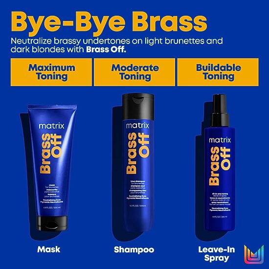 Matrix Brass Off Hair Mask 6.8 oz.