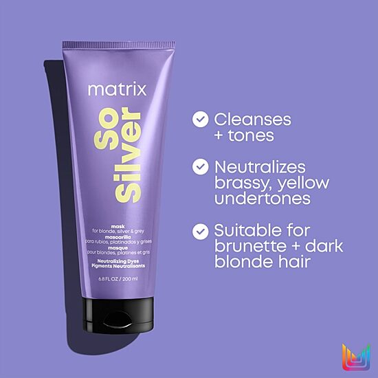 Matrix So Silver Triple Power Hair Mask 6.8 oz.