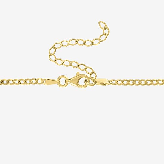 Diamond Addiction (G-H / Si2-I1) Womens 1/10 CT. T.W. Lab Grown White Diamond 14K Gold Over Silver Sterling Silver Bar 18 Inch Pendant Necklace