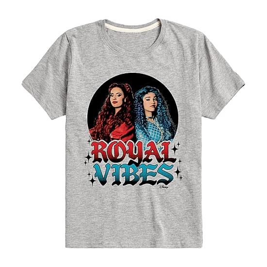 Big Kid Girls Crew Neck Short Sleeve Descendants T-Shirt