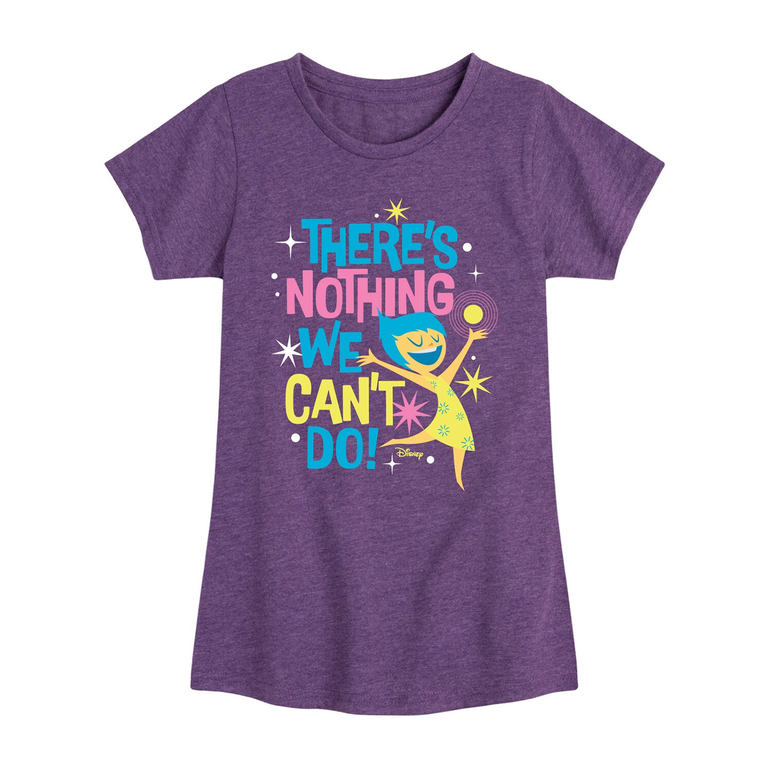 Big Kid Girls Crew Neck Short Sleeve Inside Out T-Shirt
