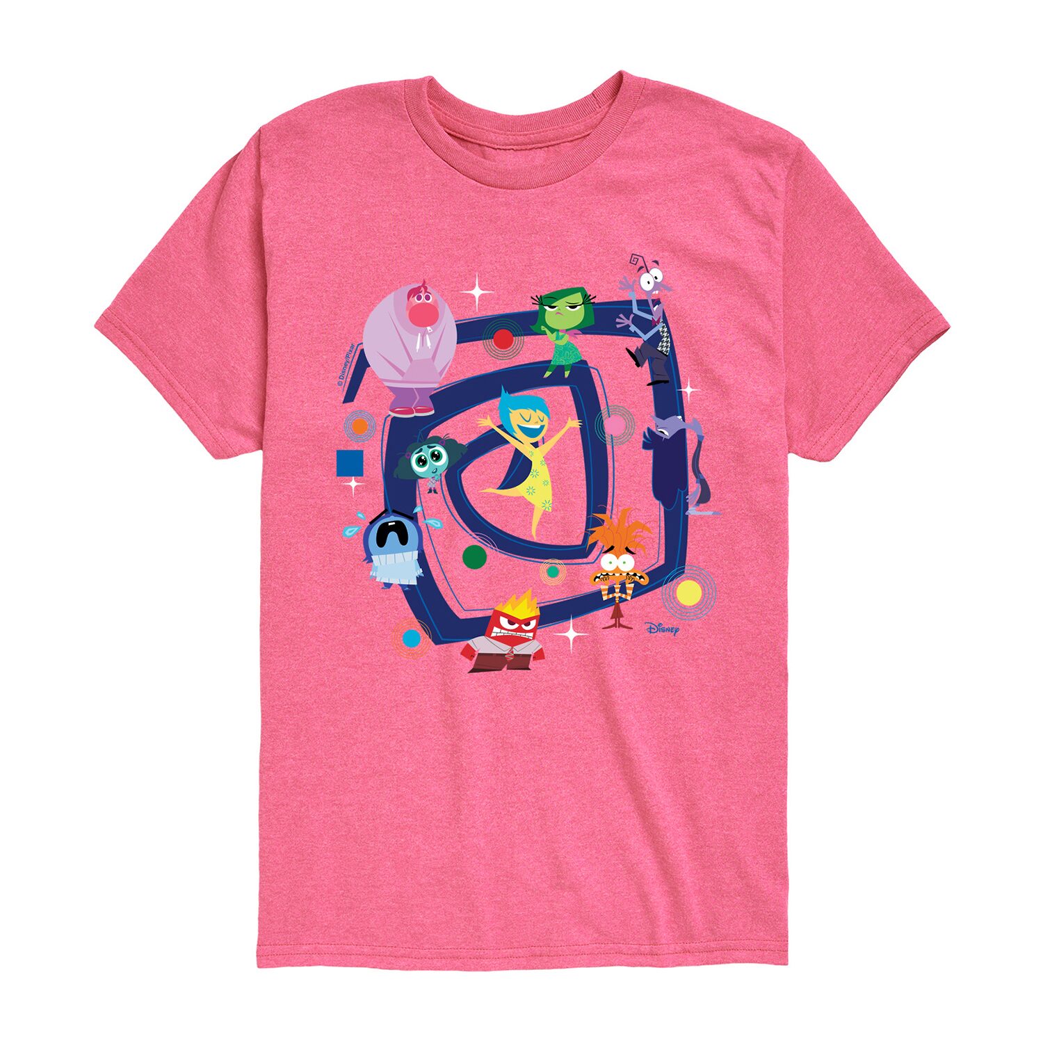 Big Kid Girls Crew Neck Short Sleeve Inside Out T-Shirt