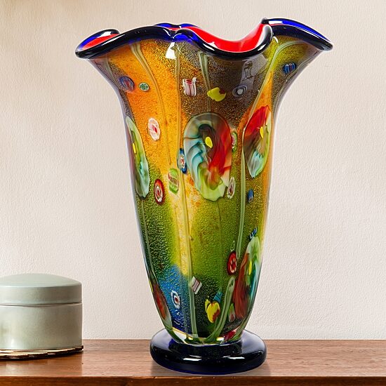 Dale Tiffany Selciato Art Glass Vase, Color: Multi - JCPenney