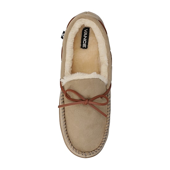 Vance Co Mens Moc Closed Toe Slip-On Shoe