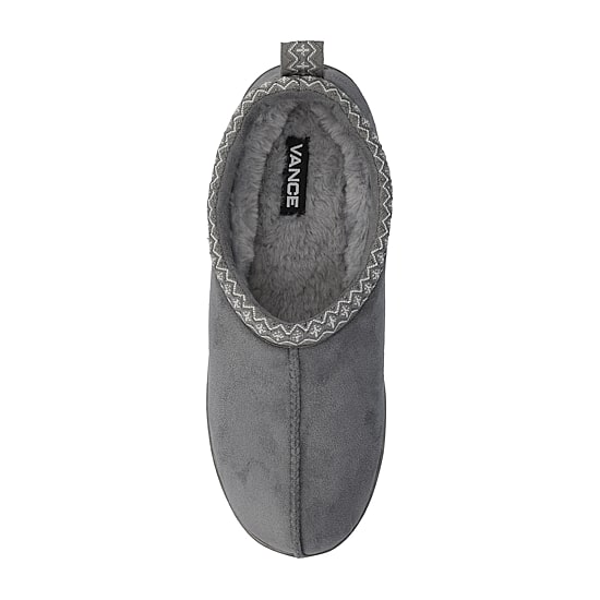Vance Co Mens Round Closed Toe Slip-On Shoe