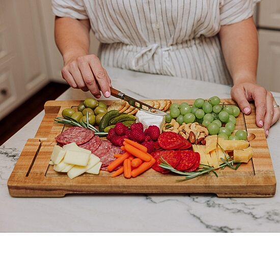 Picnic Time 5-pc. Wood Cheese Board Set